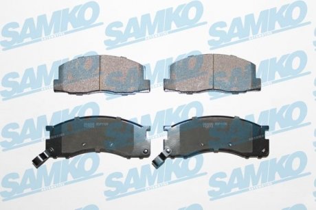 Тормозные колодки, дисковый тормоз (набор) SAMKO 5SP1126