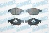 Тормозные колодки, дисковый тормоз (набор) SAMKO 5SP1215 (фото 1)
