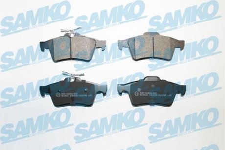 Тормозные колодки, дисковый тормоз (набор) SAMKO 5SP1236