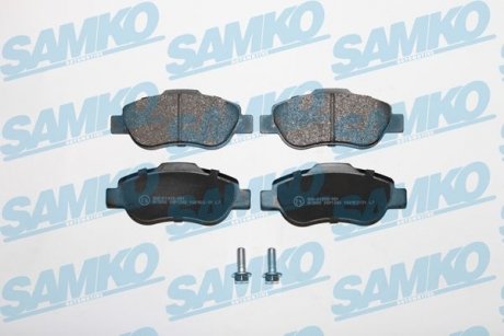 Тормозные колодки, дисковый тормоз (набор) SAMKO 5SP1240