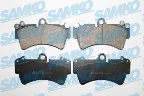 Гальмівні колодки, дискове гальмо (набір) SAMKO 5SP1257