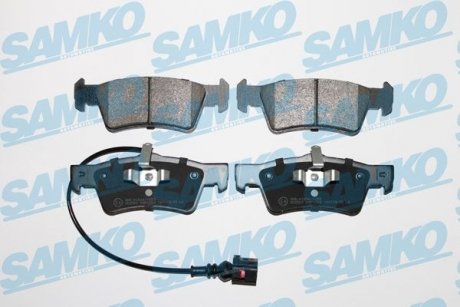 Тормозные колодки, дисковый тормоз (набор) SAMKO 5SP1284