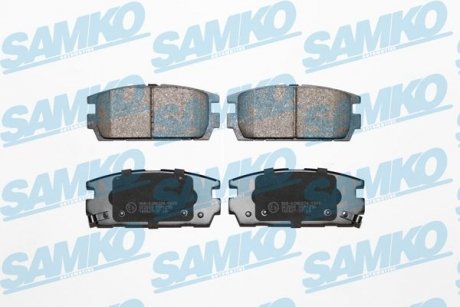 Тормозные колодки, дисковый тормоз (набор) SAMKO 5SP1290 (фото 1)