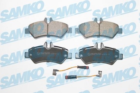 Гальмівні колодки, дискове гальмо (набір) SAMKO 5SP1293