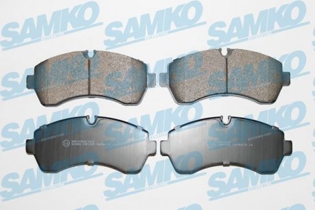 Тормозные колодки, дисковый тормоз (набор) SAMKO 5SP1295 (фото 1)