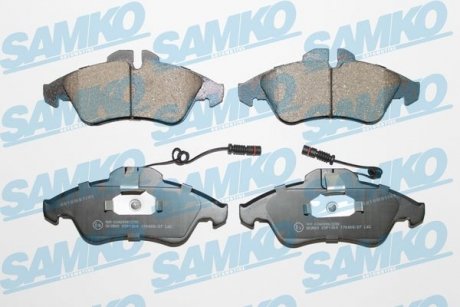 Тормозные колодки, дисковый тормоз (набор) SAMKO 5SP1304