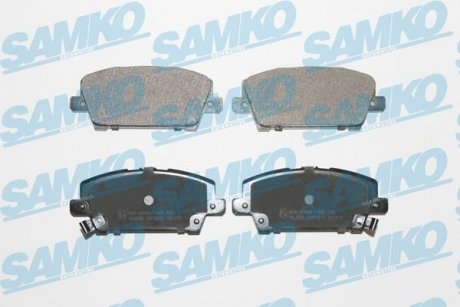 Тормозные колодки, дисковый тормоз (набор) SAMKO 5SP1317