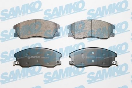 Гальмівні колодки, дискове гальмо (набір) SAMKO 5SP1322