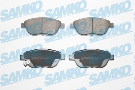 Тормозные колодки, дисковый тормоз (набор) SAMKO 5SP1328 (фото 1)