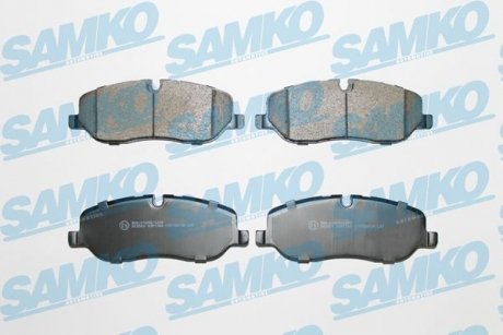 Тормозные колодки, дисковый тормоз (набор) SAMKO 5SP1360 (фото 1)