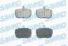 Тормозные колодки, дисковый тормоз (набор) SAMKO 5SP140 (фото 1)