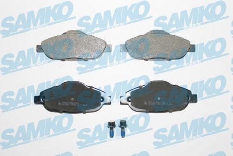 Тормозные колодки, дисковый тормоз (набор) SAMKO 5SP1471
