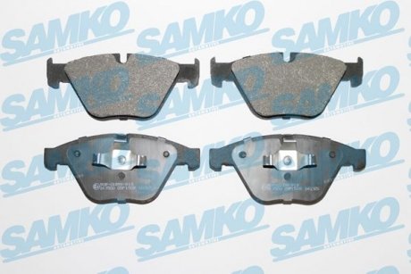 Тормозные колодки, дисковый тормоз (набор) SAMKO 5SP1509