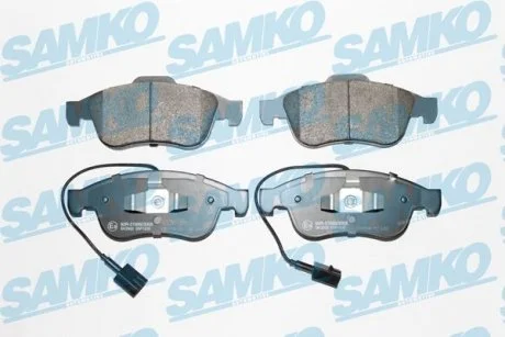 Тормозные колодки, дисковый тормоз (набор) SAMKO 5SP1535