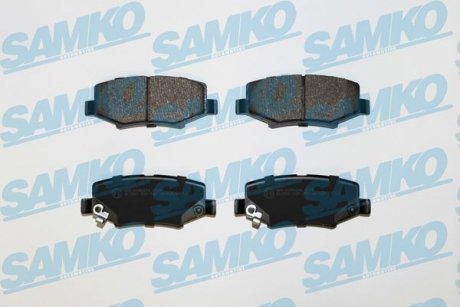 Тормозные колодки, дисковый тормоз (набор) SAMKO 5SP1555
