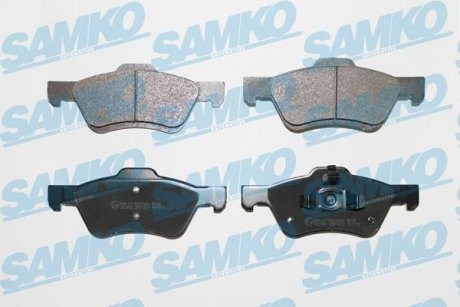 Тормозные колодки, дисковый тормоз (набор) SAMKO 5SP1622