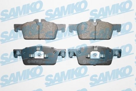 Тормозные колодки, дисковый тормоз (набор) SAMKO 5SP1626 (фото 1)