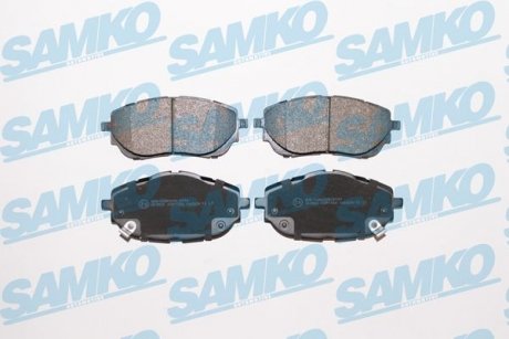 Тормозные колодки AURIS 10/12- COROLLA SAMKO 5SP1784