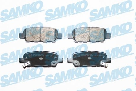 Тормозные колодки KOLEOS QASHQAI SAMKO 5SP1839