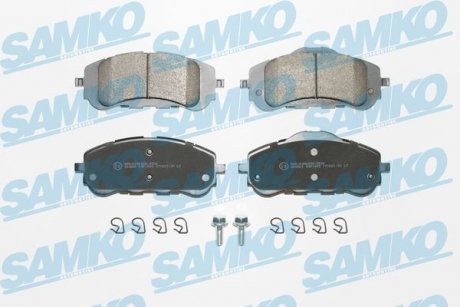 Тормозные колодки P308 13- 283mm SAMKO 5SP1845