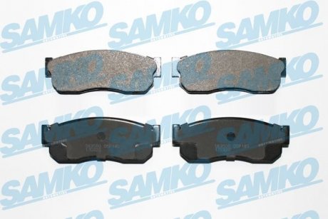 Тормозные колодки, дисковый тормоз (набор) SAMKO 5SP185