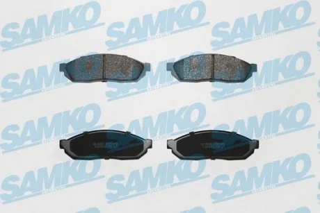 Тормозные колодки, дисковый тормоз (набор) SAMKO 5SP245