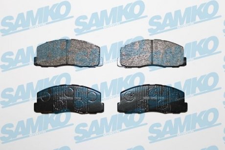 Тормозные колодки, дисковый тормоз (набор) SAMKO 5SP260