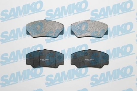 Тормозные колодки, дисковый тормоз (набор) SAMKO 5SP277 (фото 1)