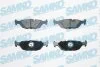 Тормозные колодки, дисковый тормоз (набор) SAMKO 5SP306 (фото 1)