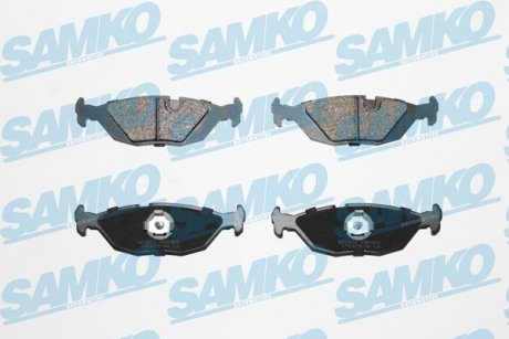 Тормозные колодки, дисковый тормоз (набор) SAMKO 5SP306