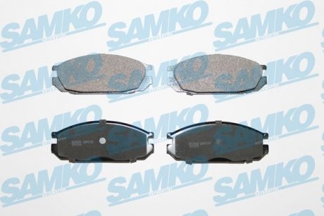 Тормозные колодки, дисковый тормоз (набор) SAMKO 5SP376 (фото 1)