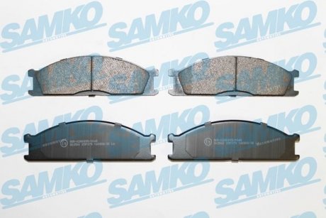 Тормозные колодки, дисковый тормоз (набор) SAMKO 5SP379