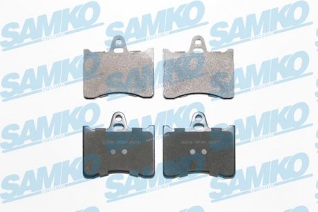 Тормозные колодки, дисковый тормоз (набор) SAMKO 5SP391