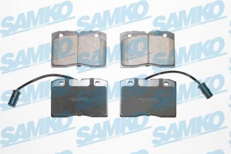 Тормозные колодки, дисковый тормоз (набор) SAMKO 5SP425