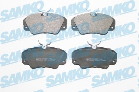 Тормозные колодки, дисковый тормоз (набор) SAMKO 5SP449