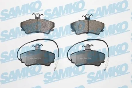 Тормозные колодки, дисковый тормоз (набор) SAMKO 5SP452