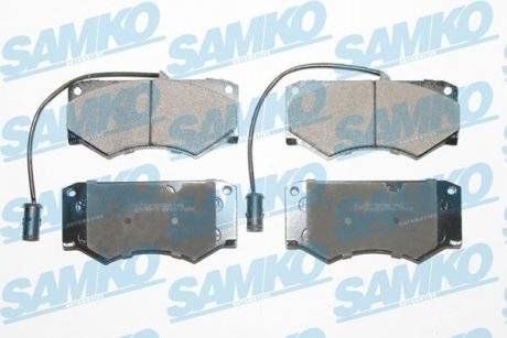 Тормозные колодки, дисковый тормоз (набор) SAMKO 5SP499