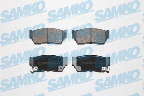 Тормозные колодки, дисковый тормоз (набор) SAMKO 5SP520