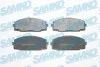 Тормозные колодки, дисковый тормоз (набор) SAMKO 5SP577 (фото 1)