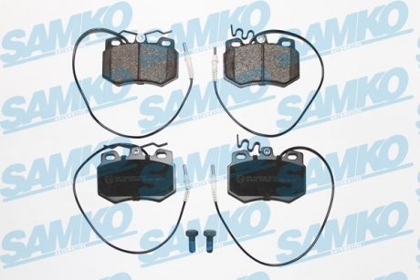 Гальмівні колодки, дискове гальмо (набір) SAMKO 5SP585