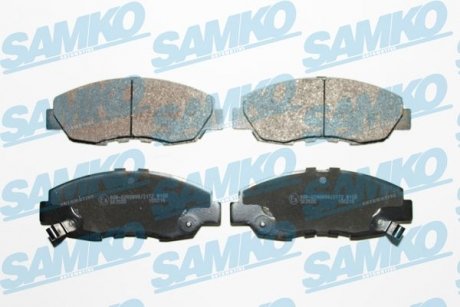 Тормозные колодки, дисковый тормоз (набор) SAMKO 5SP641