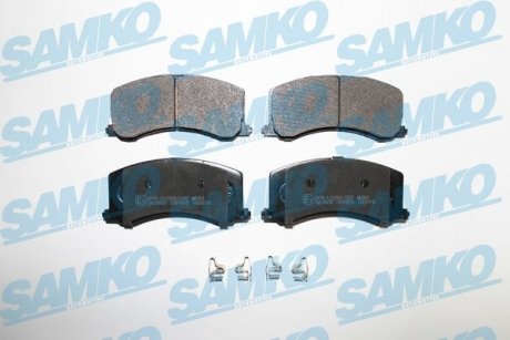 Тормозные колодки, дисковый тормоз (набор) SAMKO 5SP665