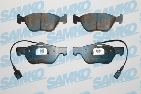 Тормозные колодки, дисковый тормоз (набор) SAMKO 5SP720