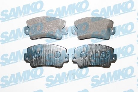 Тормозные колодки, дисковый тормоз (набор) SAMKO 5SP731