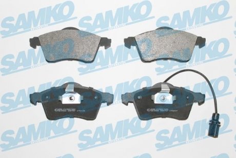 Колодки передні R15, 96-03 (з датчиком) SAMKO 5SP787