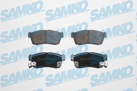 Тормозные колодки, дисковый тормоз (набор) SAMKO 5SP796