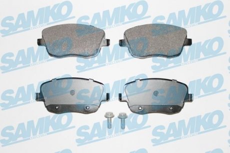 Тормозные колодки, дисковый тормоз (набор) SAMKO 5SP817 (фото 1)