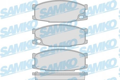 Тормозные колодки, дисковый тормоз (набор) SAMKO 5SP892