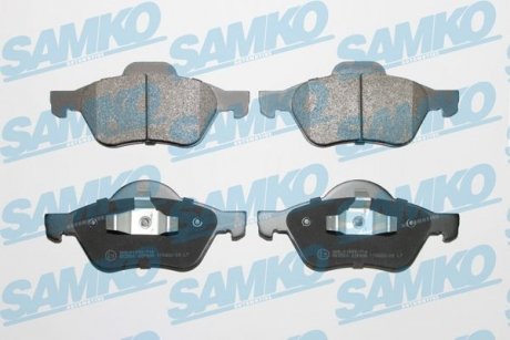 Тормозные колодки передние Megane,Scenic, Laguna 01- SAMKO 5SP898