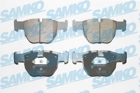 Тормозные колодки, дисковый тормоз (набор) SAMKO 5SP909